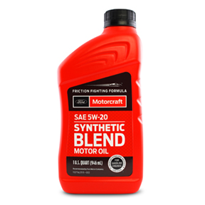 SAE 5 W 20 SYNTHETIC BLEND MOTOR OIL